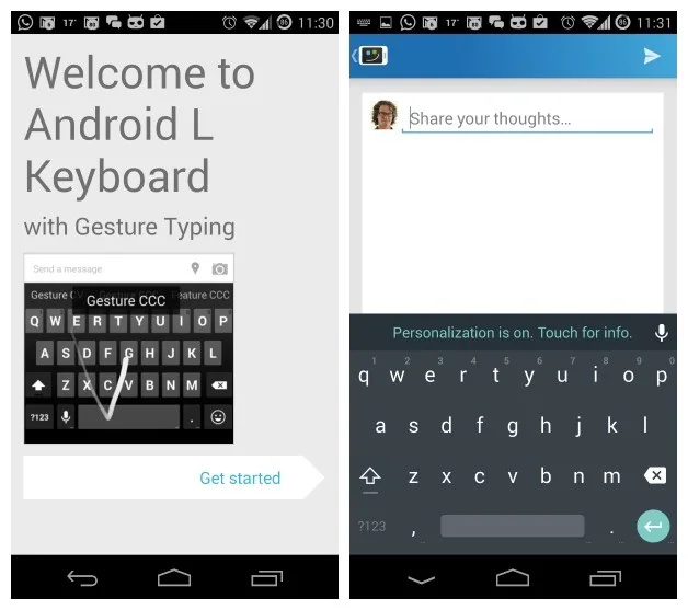 5 cool Android L gimmicks you can get at this time [update]