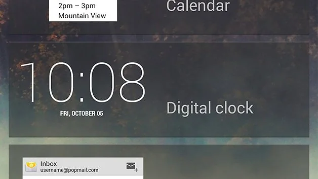 android kitkat lock screen