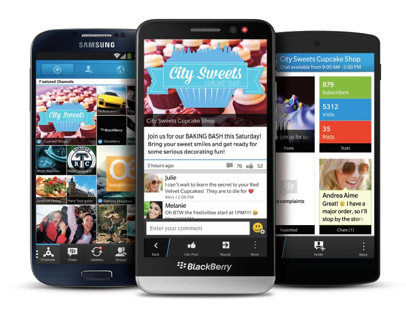 BBM Voice and Channels makes a big appearance on Android and ios gadgets