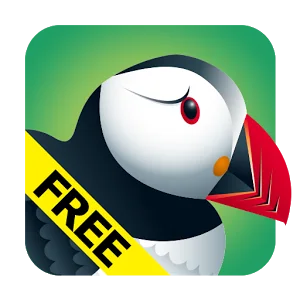 Best Android browsers: (Top 4 Browser For Android) Puffin Browser app icon with a puffin illustration
