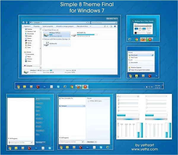 Best Windows 7 Themes