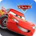 Red animated car from a racing game