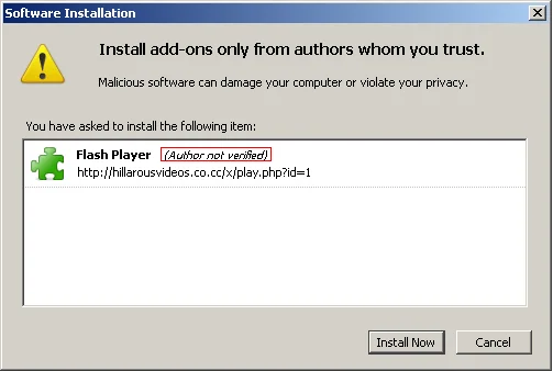 Facebook virus 