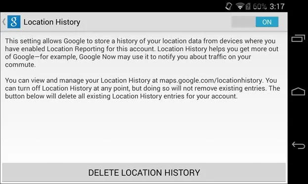 Google’s Location History is Still Recording Your Every Move