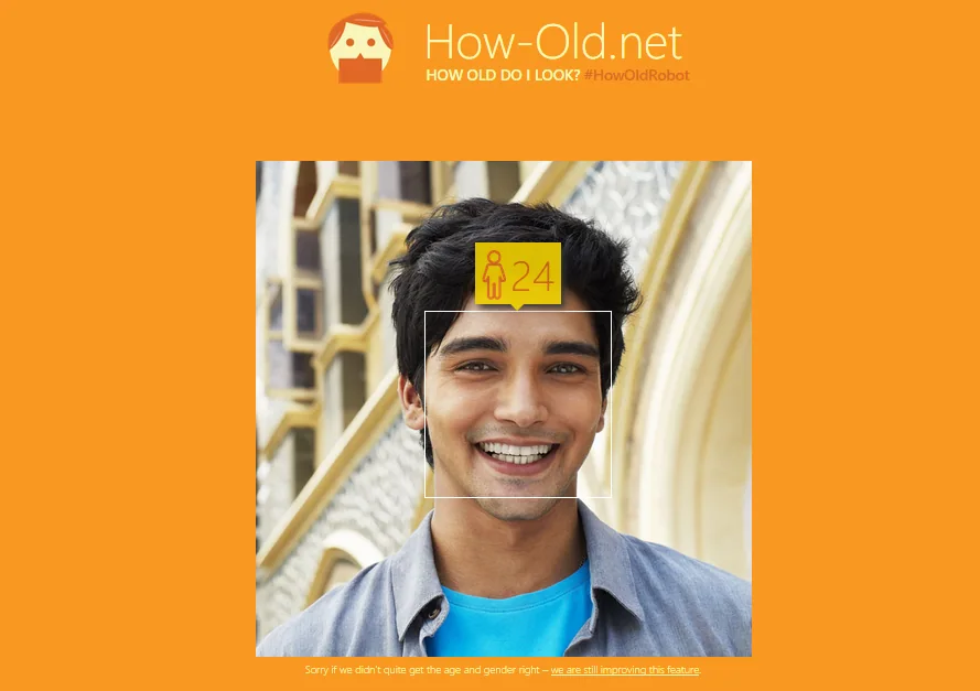 Guess your Age and Gender with a Photo