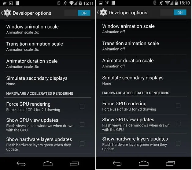 Hidden Android features in the Developer options: 5 ''secret'' tips