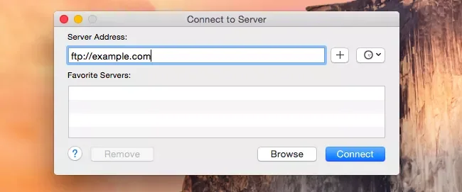 How to Access FTP and WebDAV Sites in Any Operating System’s File Manager