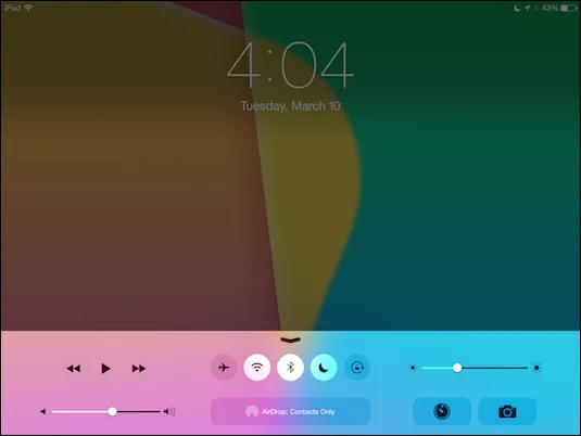 How to Disable the iOS Control Center While Using Apps