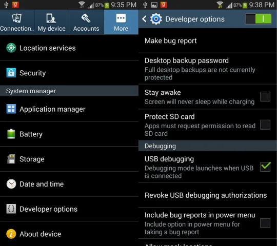How to Enable the Developer Options on Android 4.2 or more gadgets