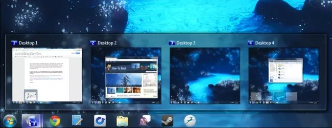 How to Get Virtual Desktops on Windows with Dexpot