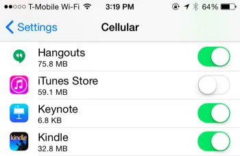 How to Reduce Your iPhone’s Cellular Data Usage