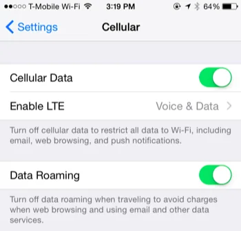 How to Reduce Your iPhone’s Cellular Data Usage