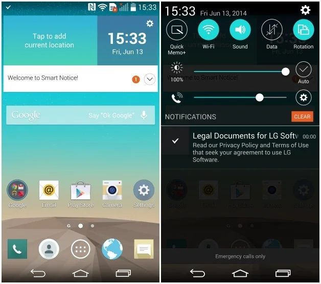 How to set up the LG G3 for the first time