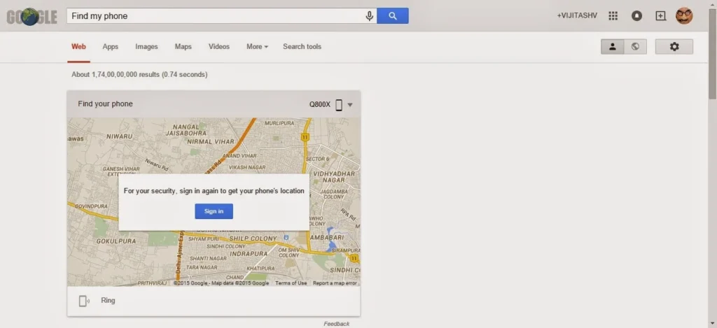 Locate your Missing Android Device with Google Search Locate your Missing Android Device with Google Search