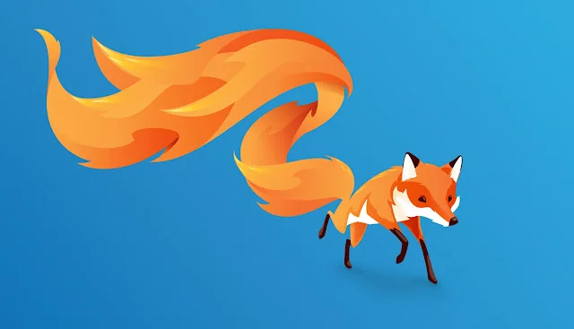 Illustration of a fox representing the Firefox browser