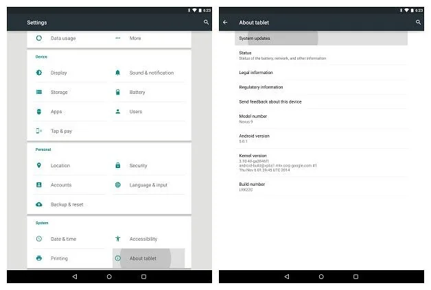Nexus 9 Android update: Why did Android 5.1.1 take so long?
