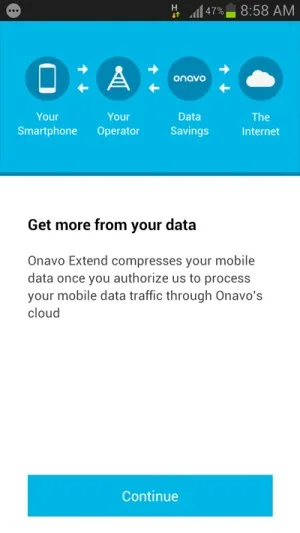 Reduce your Mobile Internet Data usage on Android with Onavo
