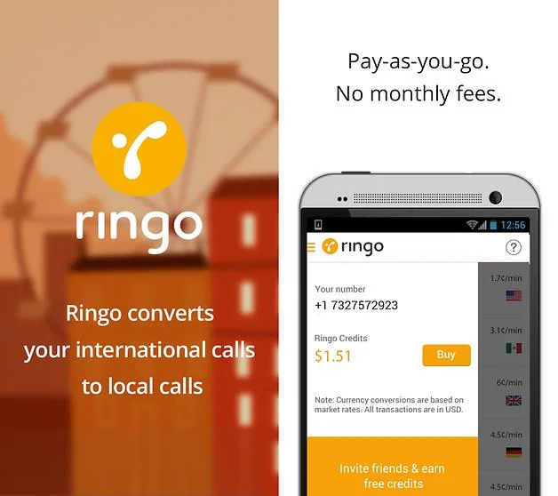 Ringo: International Calling Ringo: International Calling