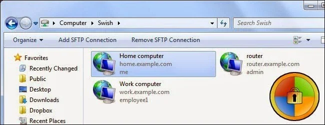 Step by step instructions to Integrate a Remote SFTP Directory into Windows Explorer