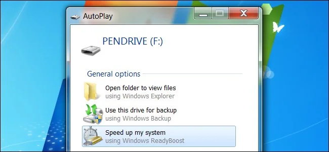 TECBLAST Explains Is ReadyBoost Worth Using ? ? Windows removable drive properties dialog