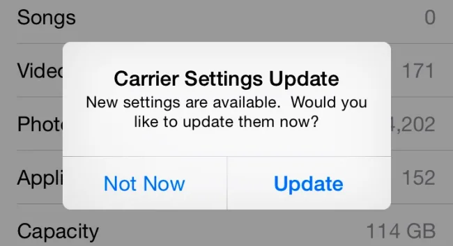 What is that “Carrier Settings Update” Popup on Your iPhone? What is that “Carrier Settings Update” Popup on Your iPhone?